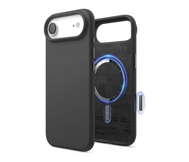 Elago Magsafe Silicon Case do iPhone 17 AIR Black - 1360490 - zdjęcie